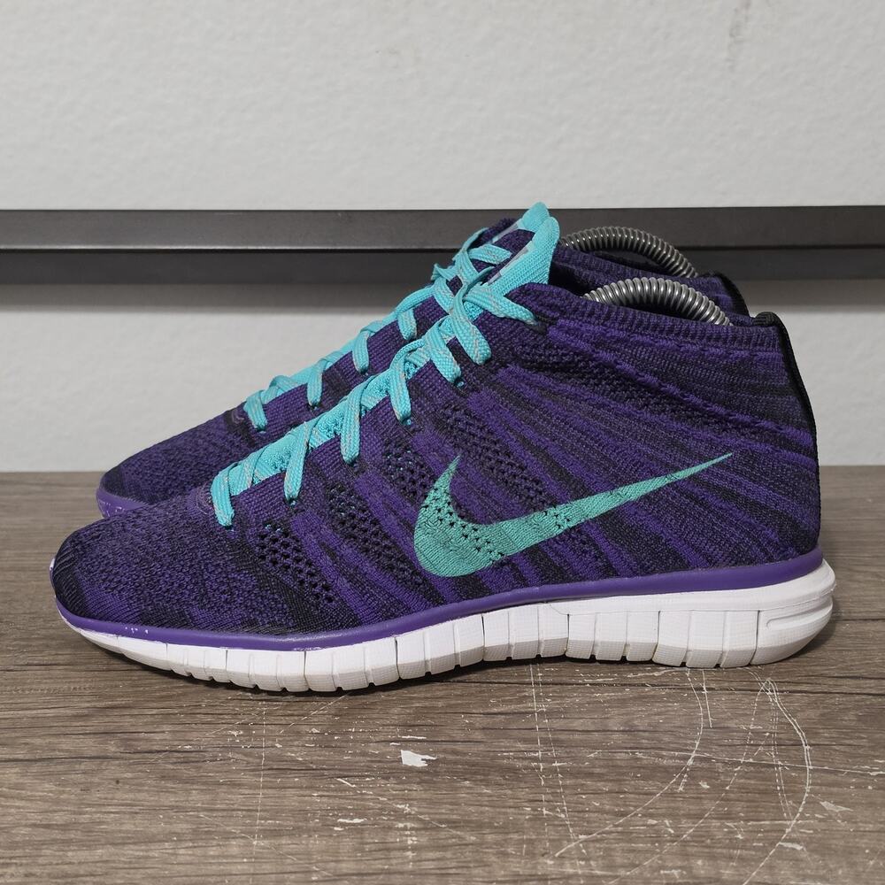 Nike Free Flyknit Chukka (639699-500) Women's Running Shoes Sneakers Size 7
